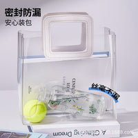 High Borosilicate Glass Water Bottle with Sleeve - Portable for Students & Sports, 500ML