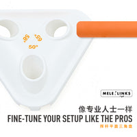 Golf Swing Trainer Plane Triangle Disc Angle Correction Training Aid