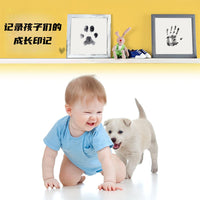 No-Wash Paw Print Kit for Pets, DIY Keepsake Photo Album & Postcard, Pet Memorial Gift