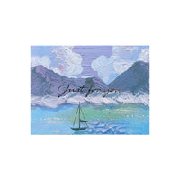 Vintage Oil Painting Greeting Cards, Hand-Painted Style, DIY Blank Cards for Valentine's Day, Thank You, or Messages