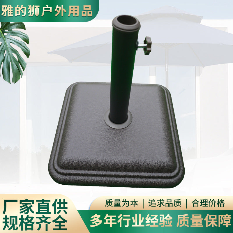Concrete Umbrella Base, Outdoor Garden Patio Beach Umbrella Stand, Amazon Direct Supply