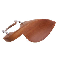 Violin Jujube Wood Parts Set - Pegs, Tailpiece, Chin Rest, Fine Tuners, Strings for 4/4 Violin Repair