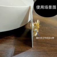 Magnetic Brooch Converter Pin for Clothes, Strong Magnet Fastener for Wedding Boutonniere, No-Hole Coat Accessory