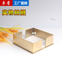 Zhuojin Luxury Stainless Steel Tissue Holder for Hotels, Restaurants, Bars, and Cafes