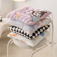 Plush Seat Cushion for Office Chair, Student Desk, Bay Window, Tatami, or Home Stool