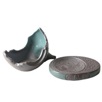 Ceramic Ge Kiln Chinese Zen Style Succulent Planter Pot with Drainage