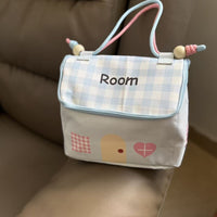 Cute House Design Cosmetic Bag Portable Travel Toiletry Pouch Large Capacity Organizer for Women