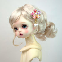 BJD/MDD Doll Kimono Hair Clip Japanese Style Yukata Hair Accessory for 1/4, 1/6, 1/8 Scale Dolls