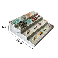 Waterproof Jewelry Display Stand for Retail and Live Streaming - Hairpin and Hair Clip Organizer