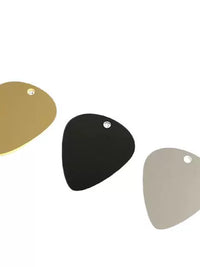 Personalized Guitar Pick Keychain for Dad, Son, Brother - Engraved Stainless Steel