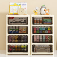 Luxury Desktop Storage Box Organizer for Home, Toys, Clothes, Snacks - Living Room & Kitchen Shelf
