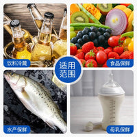 Disposable Reusable Non-Woven Ice Pack for Food Preservation and Commercial Use