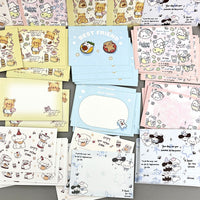 Butterfly & Puppy Themed Message Cards / Postcards for Festivals & Decoration (20-Pack)