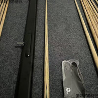 Leopard God of War Billiard Cue Stick, Handmade Snooker Black Eight Pool Cue, Integrated Chinese Style Set Replica