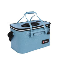 EVA Thickened Live Fish Bucket with Oxygen Pump for Fishing