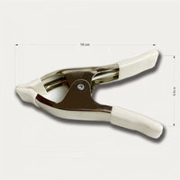 Heavy Duty A-Clamp for Photography, Woodworking, and Outdoor Use - 4-inch and 6-inch White
