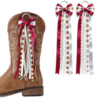 Boot Charms Ribbon Tassels for Western Cowboy Boots and Martin Boots