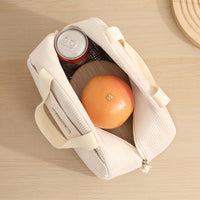 Insulated Lunch Bag for Outdoor Picnic Office School - Large Capacity Portable Meal Prep Tote