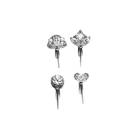 18K Gold Plated Mini Pendant Bail Connector for DIY Jewelry