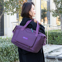 Foldable Lightweight Travel Duffel Bag - Waterproof Large Capacity Handbag for Students