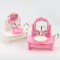 Miniature Dollhouse Bathroom Sink Model Toy
