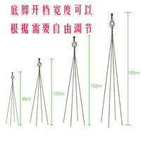 European Style Wrought Iron Climbing Plant Trellis for Potted Plants