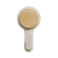 No-Drill Wooden Wall Hooks for Entryway, Bedroom, Kitchen, and Bathroom Organization