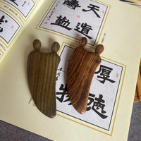Natural Wood Gua Sha Board for Face, Neck, and Body Massage