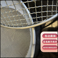 Large Mesh Garden Sieve for Soil, Sand, Chestnuts, and Corn