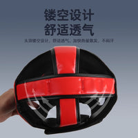 Kangrui Boxing Headgear for Adults, Full Coverage MMA Training and Competition Head Protector