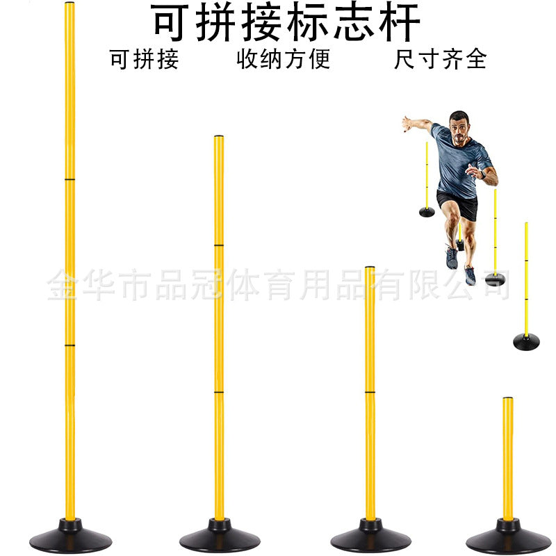 Agility Training Poles Set for Soccer Basketball Drills and Fitness