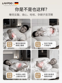 Pregnancy Wedge Pillow for Acid Reflux, Back Support, and Reading in Bed