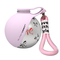 Portable Stainless Steel Pet Water Bottle for Dogs and Cats, Foldable Travel Drinker