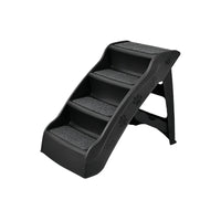 Foldable Reinforced Pet Car Ramp Stairs for Dogs, Portable Pet Ladder for Cars and Beds