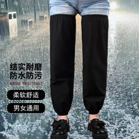 Waterproof Leg Gaiters for Cycling and Outdoor Activities, Durable Coated Fabric Leg Covers