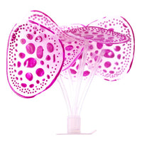 Fluorescent Silicone Coral Aquarium Ornament for Fish Tank Decoration