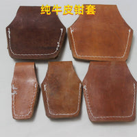 Electrician's Leather Tool Pouch for Pliers Wrenches and Small Hardware