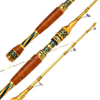 Titanium Alloy Raft Fishing Rod with Soft Tip and Telescopic Positioning