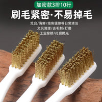 Wire Brush Set for Rust Removal, Polishing, and Cleaning