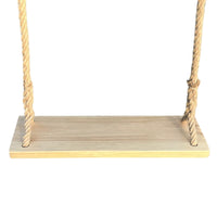 Wooden Swing Seat for Kids Outdoor Indoor Garden Patio Hanging Chair Anti-corrosion Wood Swing Board