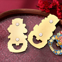 Chinese Style Creative Metal Bottle Opener Refrigerator Magnet Ornament