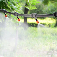 Automatic Misting Irrigation System for Garden Greenhouse Patio