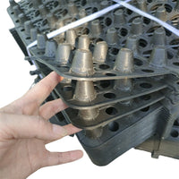 Roof Garden Drainage Board for Green Roofs and Planters - Anti-Root, Water-Permeable Plastic Mat