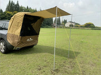Car Tailgate Tent Awning for Camping, SUV, Outdoor Travel - Waterproof, Sunshade, Mosquito Net