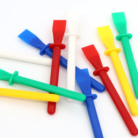 Flexible Plastic Palette Knife for Oil Painting, DIY Crafts, Leatherwork, and Adhesive Application