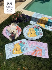 WuliHana Pet Cooling Mat for Cats and Dogs, Summer Ice Pad Bed