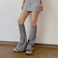 Thickened Glitter Knit Leg Warmers for Autumn/Winter - Versatile & Slimming