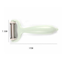 3-in-1 Dolphin Shaped Stainless Steel Swivel Peeler for Fruits and Vegetables