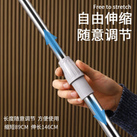 Retractable Stainless Steel Clothes Drying Pole with Wall Mount