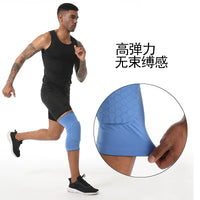 Honeycomb Padded Compression Knee Sleeve for Sports, Basketball, Cycling, Running